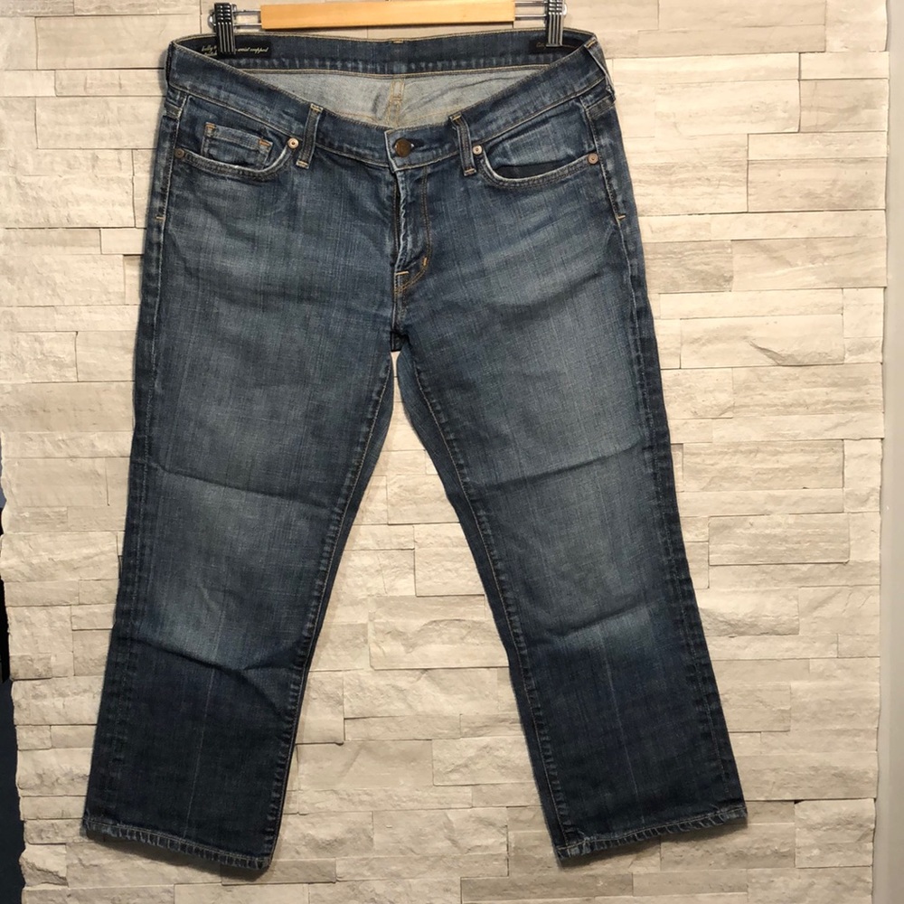 Citizens of Humanity “Kelly #63 stretch" low waist crop jean size 31